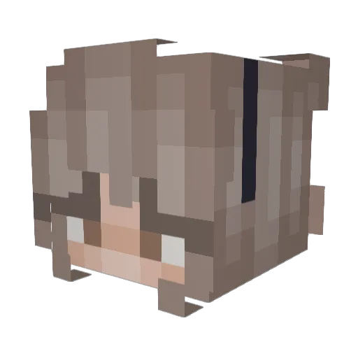marmitemira Minecraft avatar head, 3D render