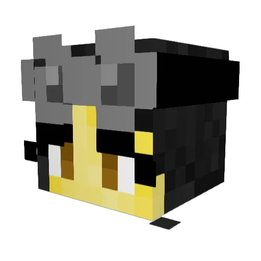 marmitemug Minecraft avatar head, 3D render