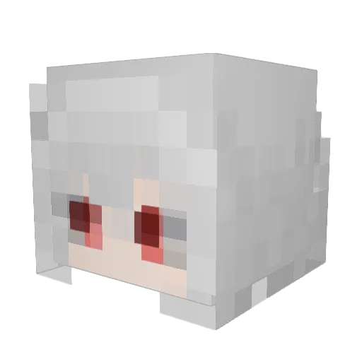 maro0220 Minecraft avatar head, 3D render