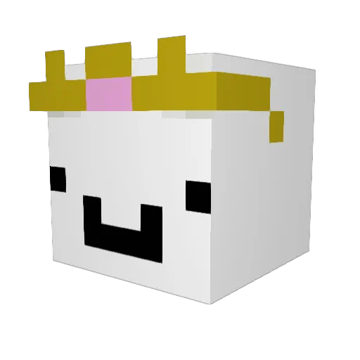 marokim Minecraft avatar head, 3D render