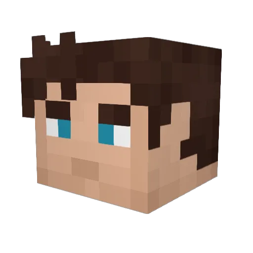maroo310 Minecraft avatar head, 3D render