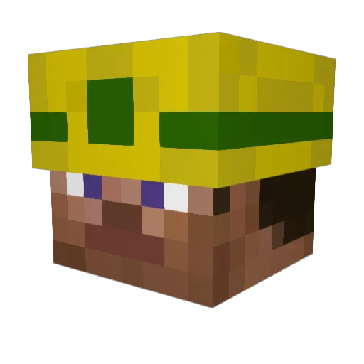 maroyuki0206 Minecraft avatar head, 3D render