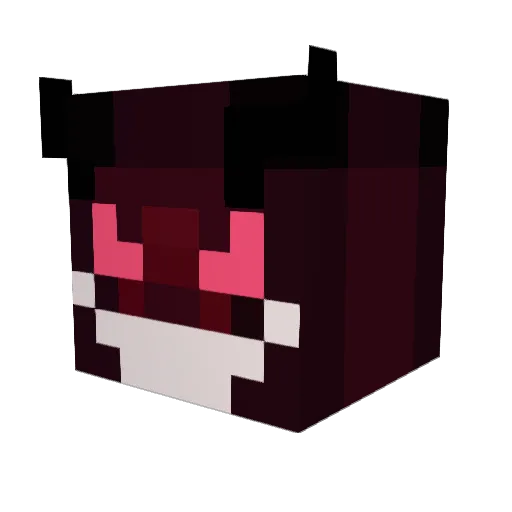 marqq Minecraft avatar head, 3D render