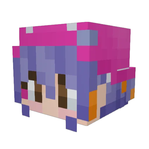 marr6969 Minecraft avatar head, 3D render