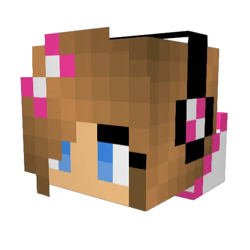 marri06 Minecraft avatar head, 3D render
