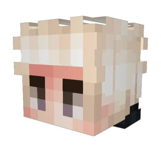 marrogod1 Minecraft avatar head, 3D render
