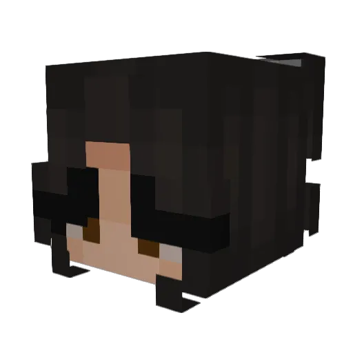 marrr14 Minecraft avatar head, 3D render
