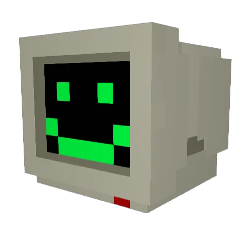 marrttt Minecraft avatar head, 3D render