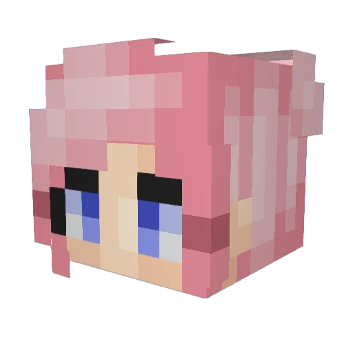 marsadventures Minecraft avatar head, 3D render