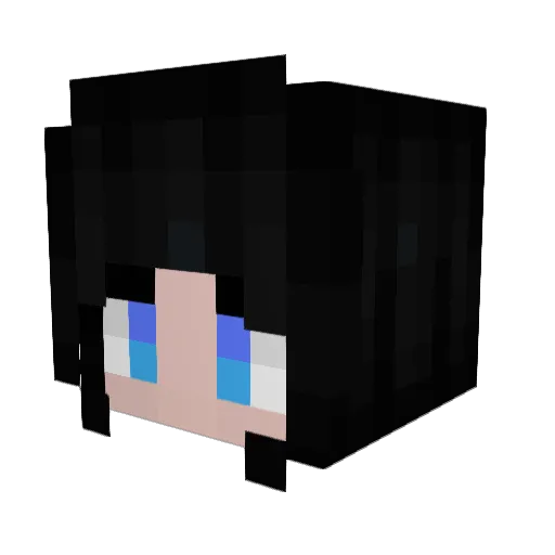 marsbar343 Minecraft avatar head, 3D render