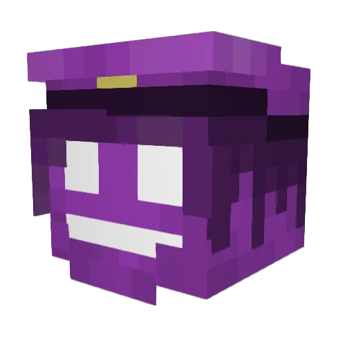 marshal223 Minecraft avatar head, 3D render