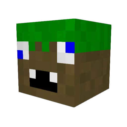 marshie8 Minecraft avatar head, 3D render