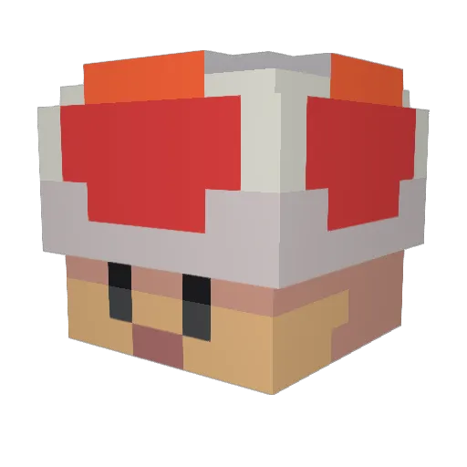 marshmallow31129 Minecraft avatar head, 3D render