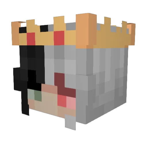 marshmellowtiger Minecraft avatar head, 3D render