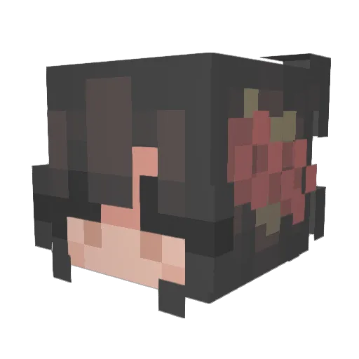 marshyytea Minecraft avatar head, 3D render