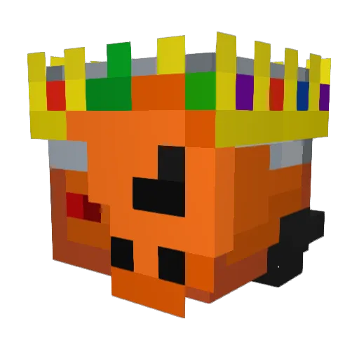 marsjustcuz Minecraft avatar head, 3D render