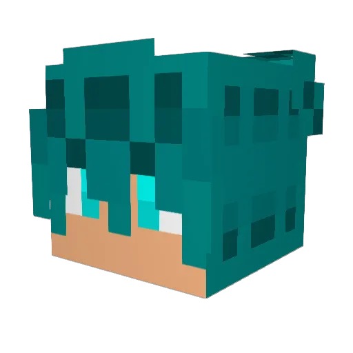 marsman30 Minecraft avatar head, 3D render