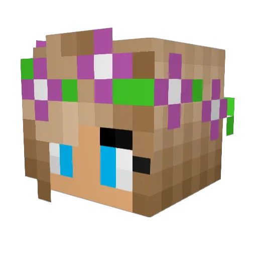 marson48 Minecraft avatar head, 3D render
