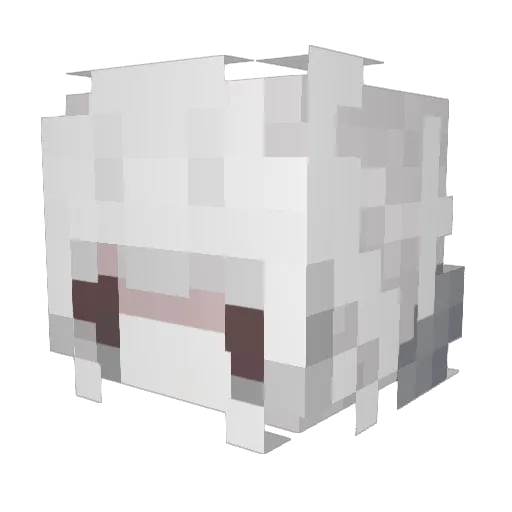 marsss43 Minecraft avatar head, 3D render