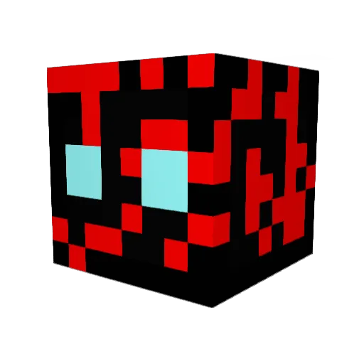 marsthehero Minecraft avatar head, 3D render