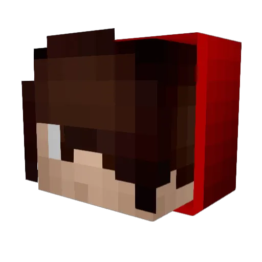 mart1237 Minecraft avatar head, 3D render
