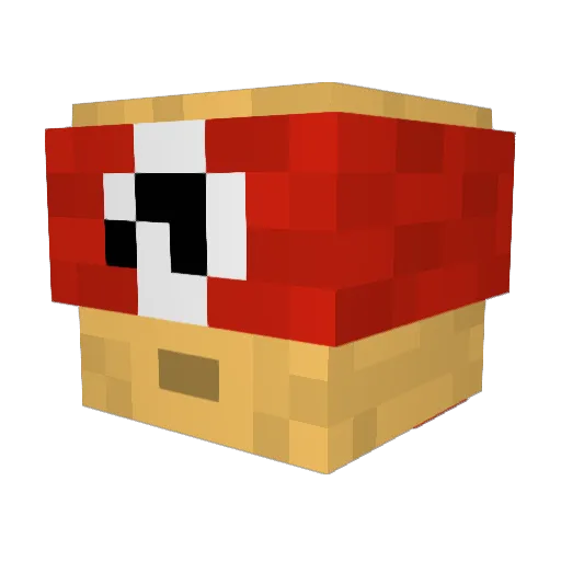 mart_visser Minecraft avatar head, 3D render