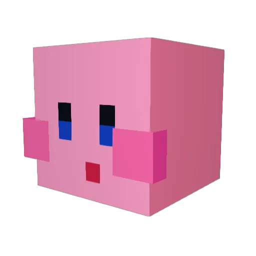 martany Minecraft avatar head, 3D render