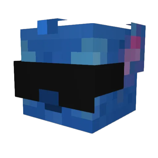 martfygarnuch Minecraft avatar head, 3D render