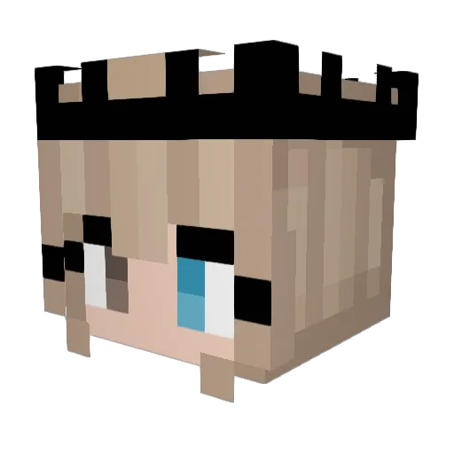 marthiwu Minecraft avatar head, 3D render