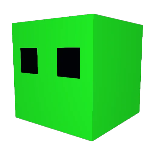 martiemarz Minecraft avatar head, 3D render
