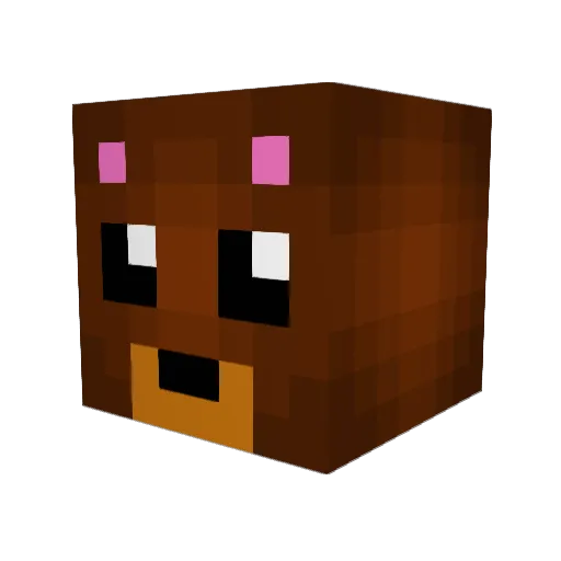 martijn806 Minecraft avatar head, 3D render