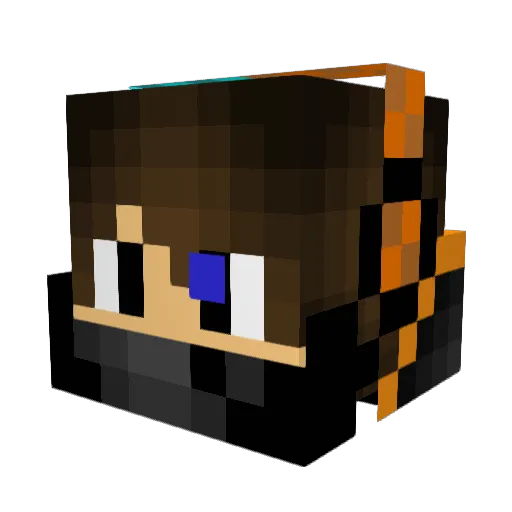 martinariiva Minecraft avatar head, 3D render