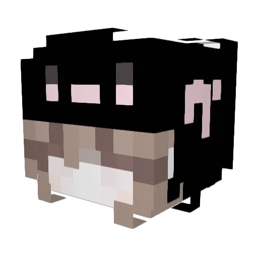 martinka1002 Minecraft avatar head, 3D render