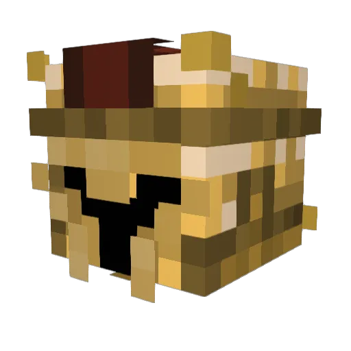 martinsb2011 Minecraft avatar head, 3D render