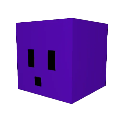 martinswag Minecraft avatar head, 3D render