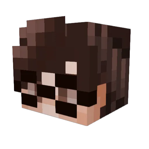 martinus_uwu Minecraft avatar head, 3D render