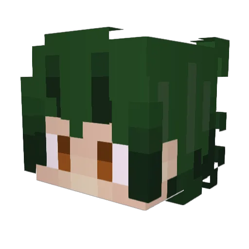 martiny1108 Minecraft avatar head, 3D render