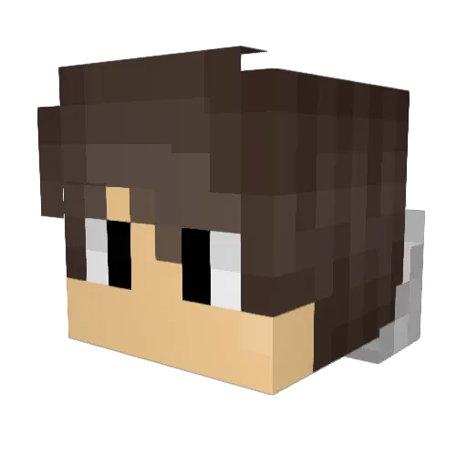 martinzao09 Minecraft avatar head, 3D render