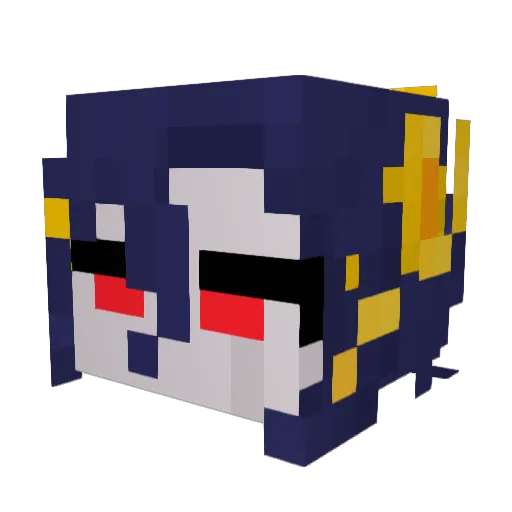marto_cw Minecraft avatar head, 3D render