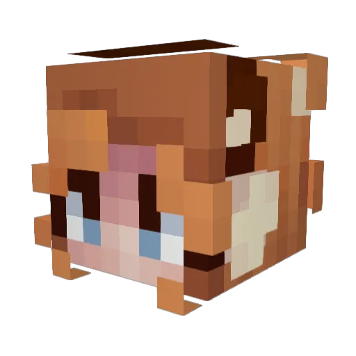 martor99 Minecraft avatar head, 3D render