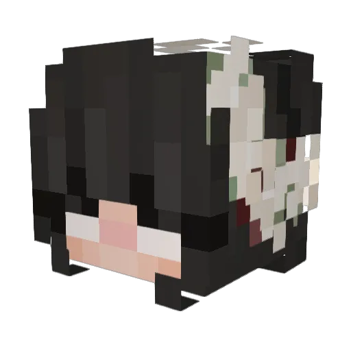 martucarp Minecraft avatar head, 3D render