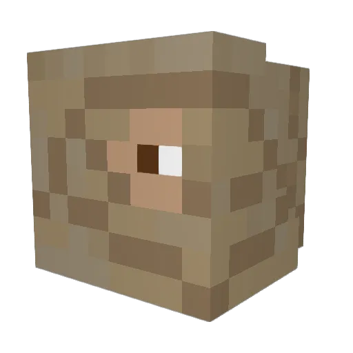 martya2000 Minecraft avatar head, 3D render