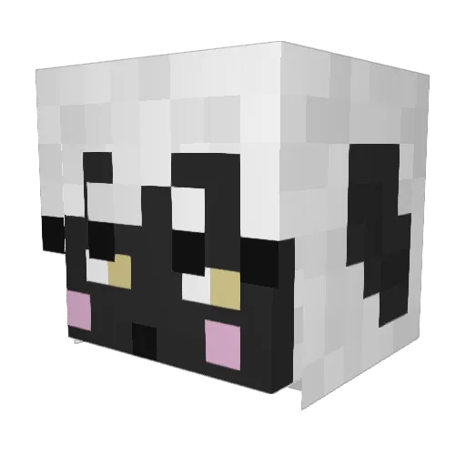martycrumb Minecraft avatar head, 3D render