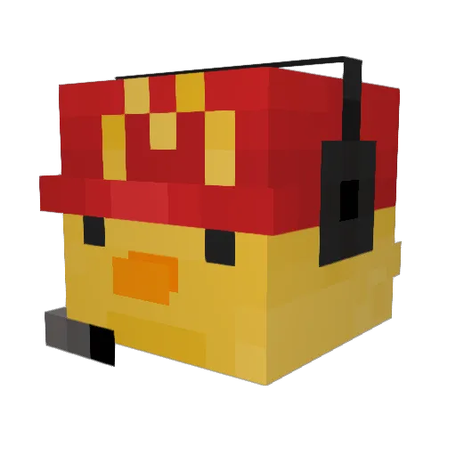 martzzzzzzz Minecraft avatar head, 3D render