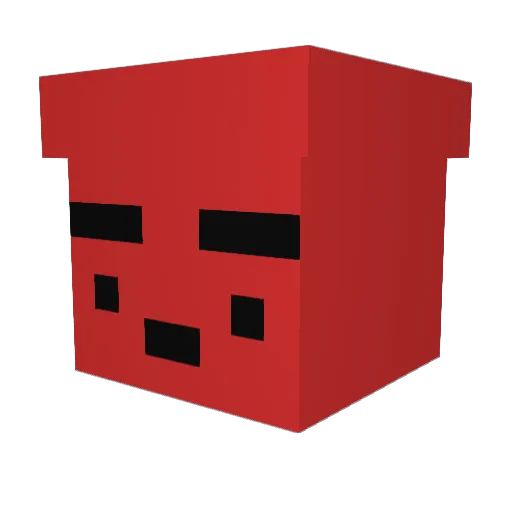 maru_ringo Minecraft avatar head, 3D render