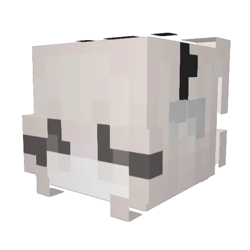 maruusia_ Minecraft avatar head, 3D render