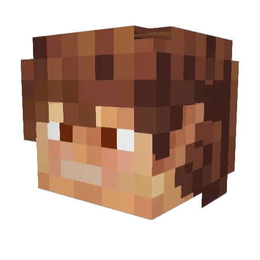 marvin9876 Minecraft avatar head, 3D render