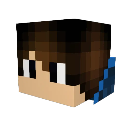 marvin_a3 Minecraft avatar head, 3D render