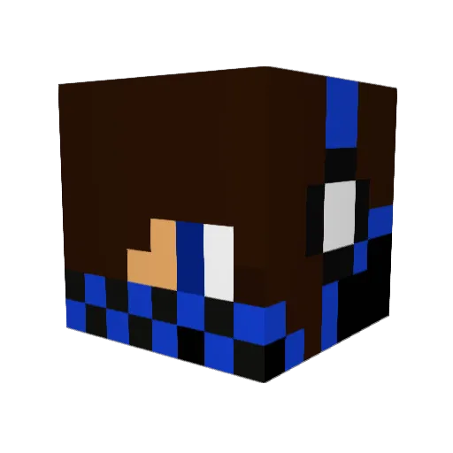 marwanthekiller Minecraft avatar head, 3D render