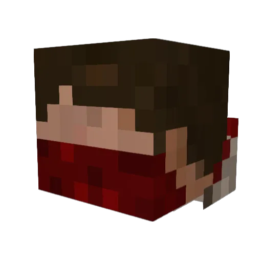 marwik15 Minecraft avatar head, 3D render